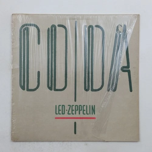 LED ZEPPELIN Coda 900511 EDP LP Vinyl VG++ Cover Shrink GF Sleeve