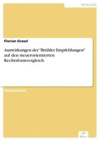 Auswirkungen Der BrüHler Empfehlungen Auf Den Steuerorientierten...
