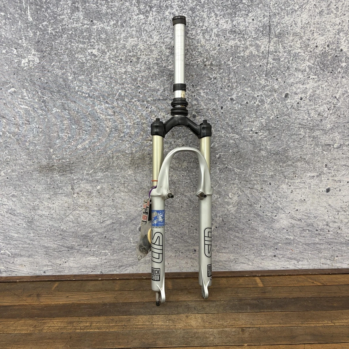 【新品未使用】ROCK SHOX SID TEAM サスペンション 26インチ Rock Shox SID TEAM Dual Air 26 Black 1 1/8 Threadless V-Brake Disc
