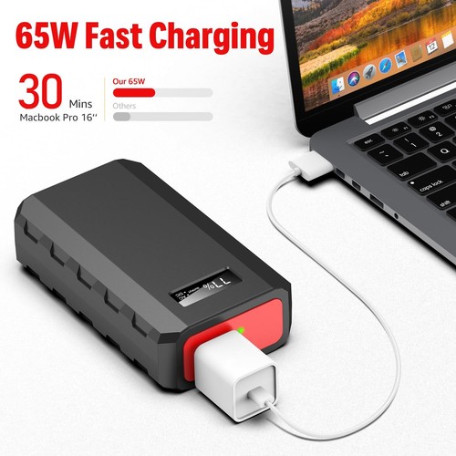 88.8Wh|65Watts Portable Laptop Charger with AC Outlet, A Super Travel Portabl... - Picture 3 of 9