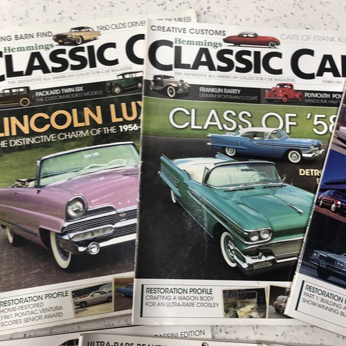 12 HEMMINGS CLASSIC CAR MAGAZINE Lot #88-99 Full 2012 Year - Picture 2 of 10