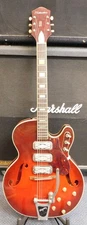 Vintage 60's Silvertone / Harmony Model 1454 Hollow Body + Bigsby Tremolo + Case