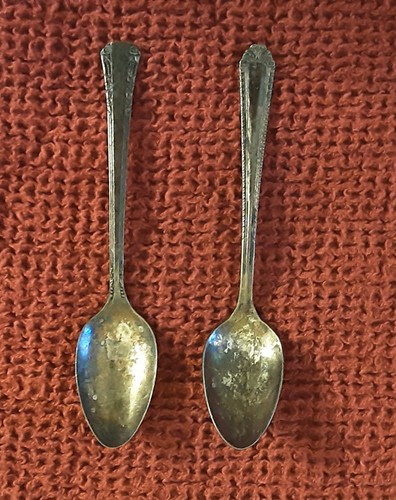 Set Of 6 Mixed Makers Childs Fork, Spoon, And Feeding Spoons - Bild 8 von 12