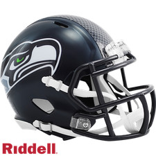 Seattle Seahawks NFL Riddell Mini Helm Speed Sammlerstück Fanshop Merchandise