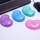 Fashion Heart Silicon Mouse Pad Klares Armband für Desktop-Computer Mousepad