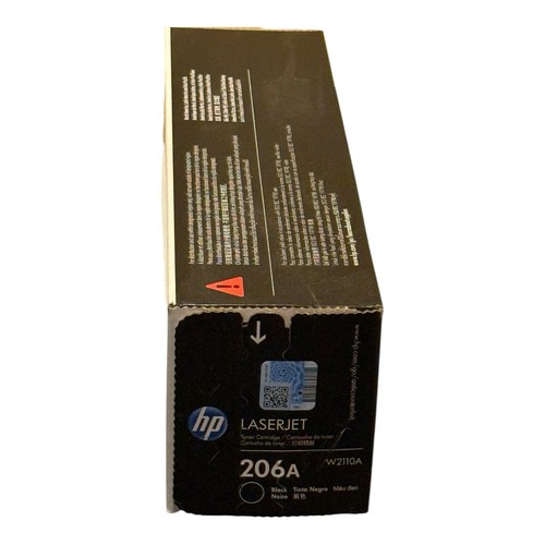 Geunine OEM HP 206A W2110A Toner Cartridge BLACK - SEALED NEW - Photo 2/7