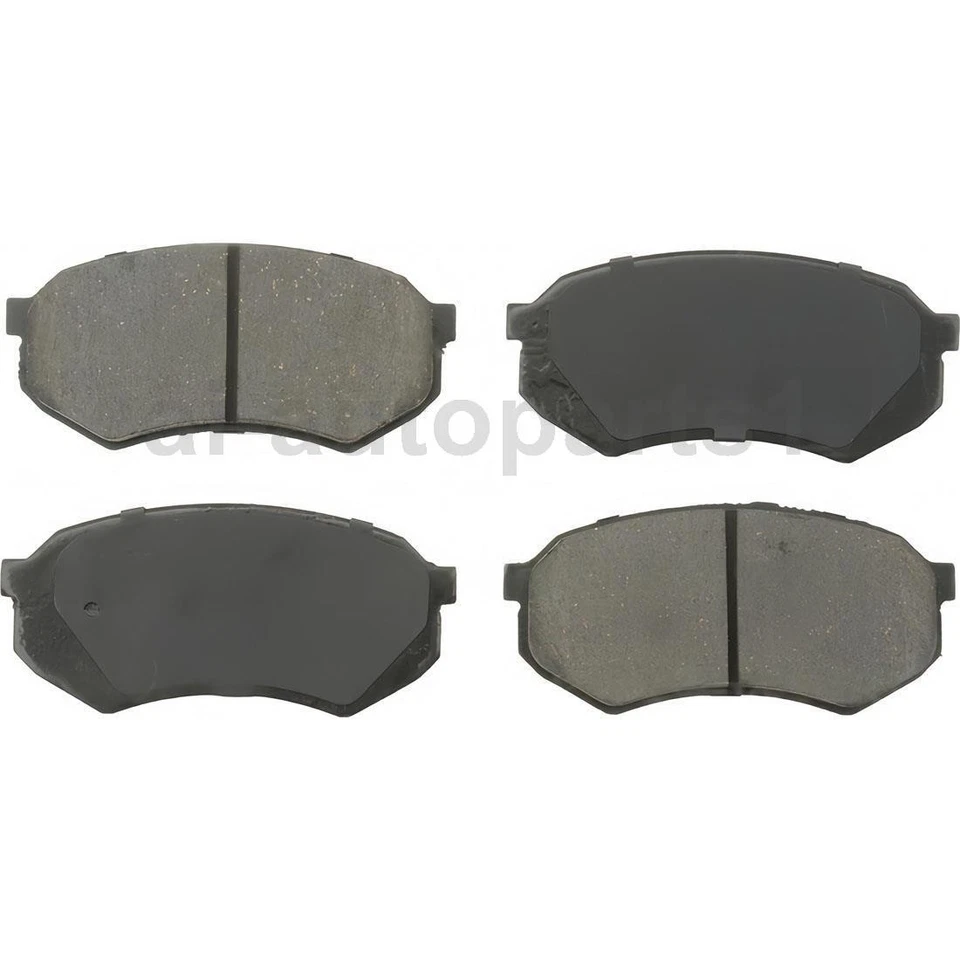 Front Rear Brake Rotors + Brake Pads Kit Fits 1989 1990 1991 Toyota Cressida - Image 2 of 4