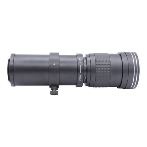 Opteka 420-800mm f/8.3 HD Telephoto Zoom Lens (Requires T-Mount) - Picture 4 of 4