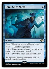 Three Steps Ahead #75 (NM) Thunder Junction OTJ Magic MTG