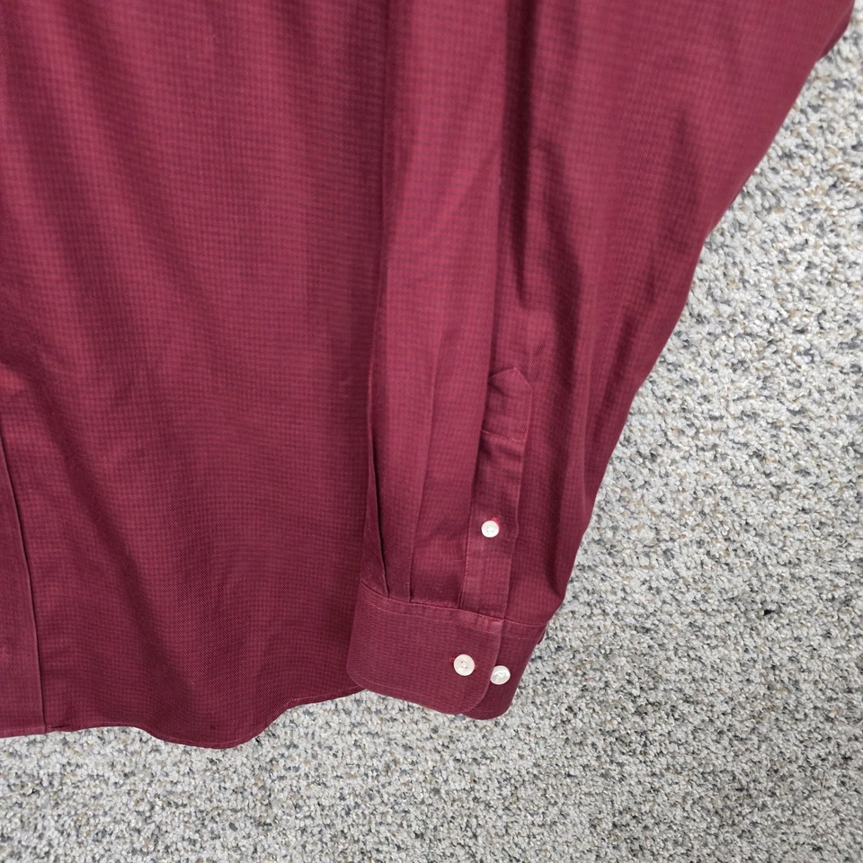 Camisa de Vestir Roundtree & Yorke Etiqueta Dorada Para Hombres 2XT Rendimiento Perfecto Sin Plancha Foto 2 de 4