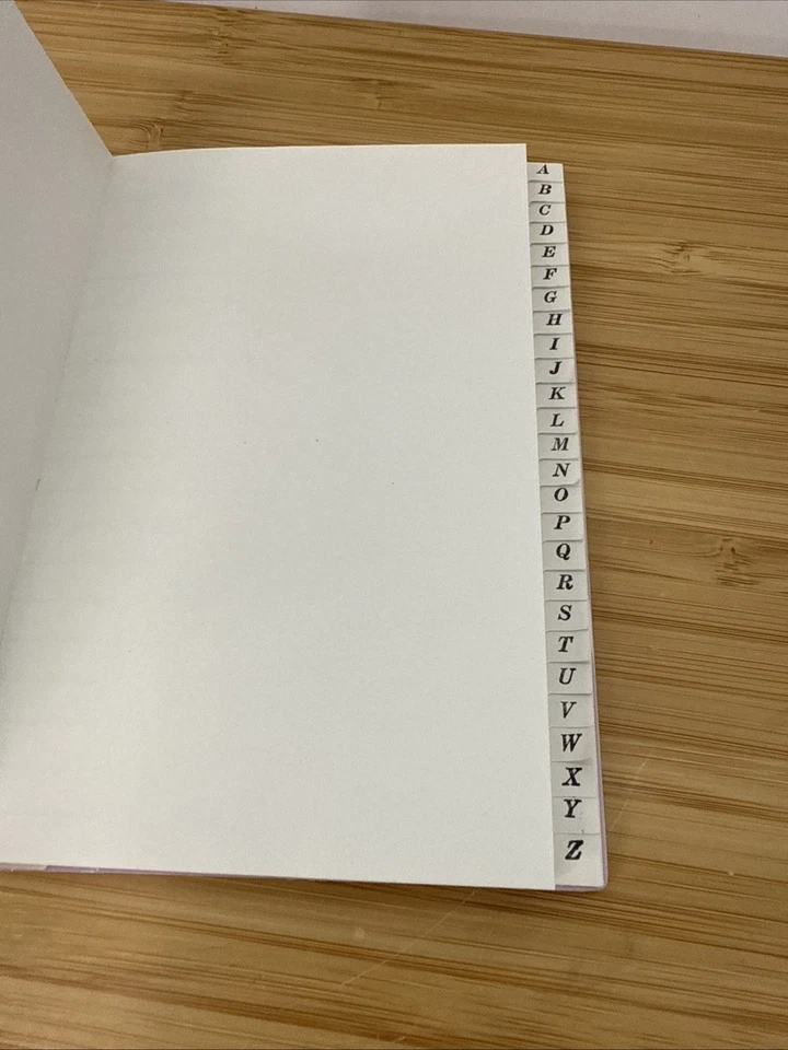 Vintage 90’s Tropical Fish Mini Address Book 5.5” X 4” Purple - Image 3 of 4