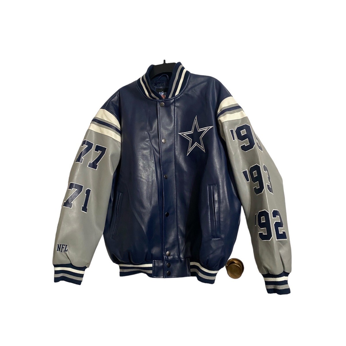 Dallas Cowboys 5-Time Superbowl Champions Faux Leather NFL Dallas Cowboys 5-Time Superbowl Champions Faux Leather NFL