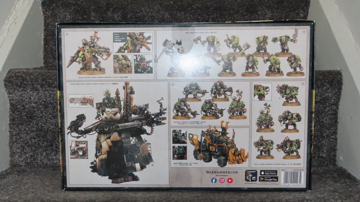 Orks Battleforce Stompa Boyz New Ork Games Workshop BNIB Boxed Set
