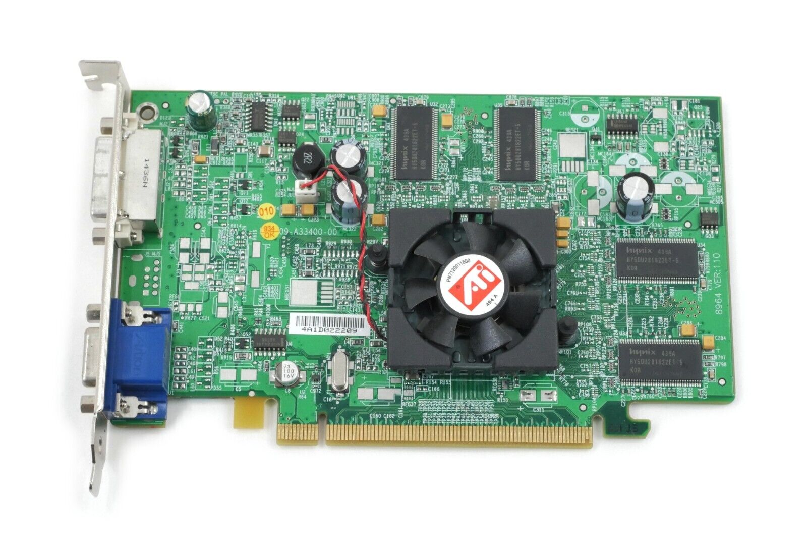 Dell ATI FireGL V3100 128MB PCI-E DVI VGA M4177