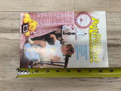 Vtg 1987 Annie's Pattern Club Crochet Craft Book # 46 With Patterns - Picture 8 of 8