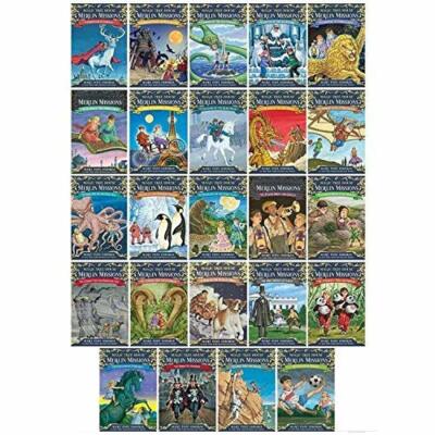 洋書 Magic Tree House Merlin Missions 1-25 Amazon.com: Magic Tree House Merlin Missions Books 1-25