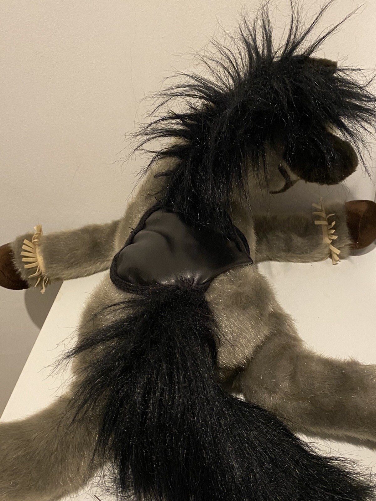 Chad Valley Plush Large Grey Horse Pony Plush - Picture 3 of 13