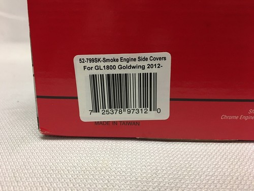 Show Chrome 52-799SK Smoked Engine Covers For 2012-2017 Honda Goldwing 1800 - Picture 6 of 12