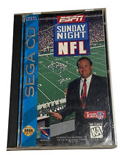 ESPN Sunday Night NFL (Sega CD, 1994) complete in box