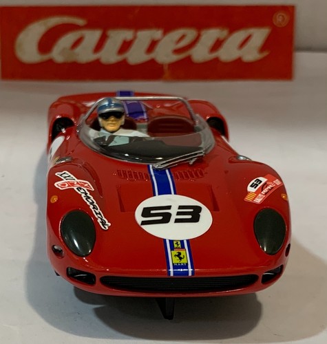 SLOT CAR CARRERA EVOLUTION FERRARI 365 P2  XXI MEMORIAL XMD 2024 OFF.DRIVERS - Imagen 3 de 9