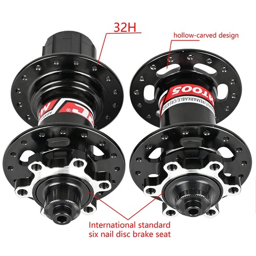 Moubtain Bicycle Wheel Hub Bearing 32H Front 100x9/15mm Rear 135x10mm 142x12mm - Picture 4 of 42