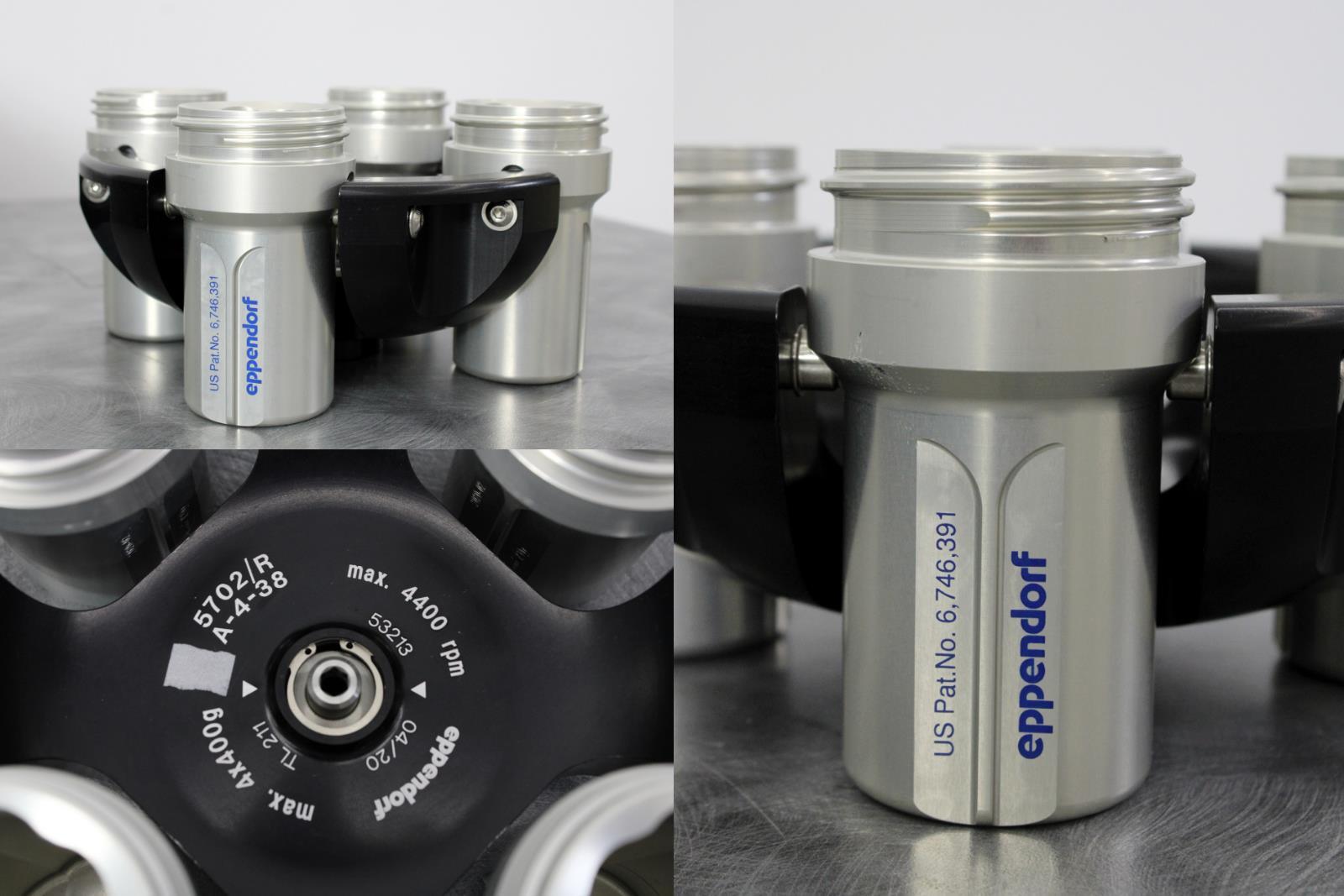 Eppendorf 5702R Refrigerated Benchtop Centrifuge with A-4-38 Swing ...