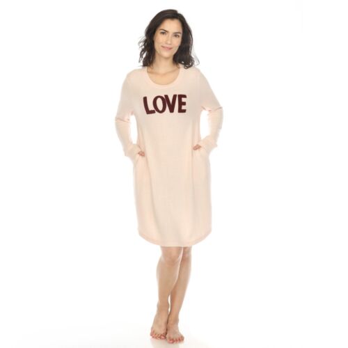 Damen Langarm Schlafshirt - Bild 21 von 31