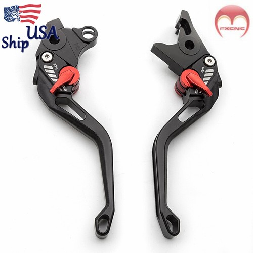 For Honda Nighthawk 750 1991- 2003 2002 Brake Clutch Levers Adjustable Short - Picture 8 of 9