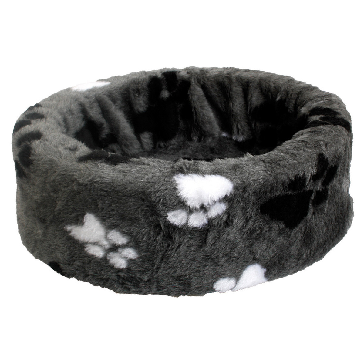 Karlie Cani Teddybett Immagine Zampa Grigio, Varie Misure, Nuovo Karlie Cani Teddybett Immagine Zampa Grigio, Varie Misure, Nuovo