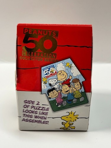 Vintage McDonald's Snoopy Peanuts 50th. Anniversary Toys Puzzle Dog House - Picture 3 of 12