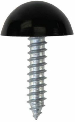 400 x schwarze Kennzeichenschrauben Kuppeln + Gewindeschneider 400 Paar NP9 x4