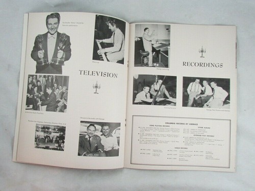 Liberace Souvenir 16 Page Program Photos Fan Booklet Vintage 1950s - Picture 6 of 6