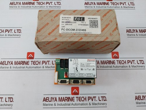 HONEYWELL FC-DCOM-232/485 Communication Interface Module 500 MA Max 5 VDC - Picture 1 of 17