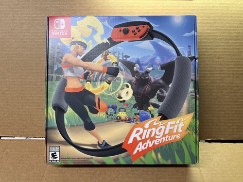 Ring Fit Adventure Nintendo Switch Spiel, Ring-Con, Beingurt NEU