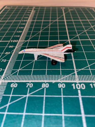 Micro Machines, Galoob, Concorde Style Plane, Good Condition, Free Postage TT43 - Picture 5 of 6