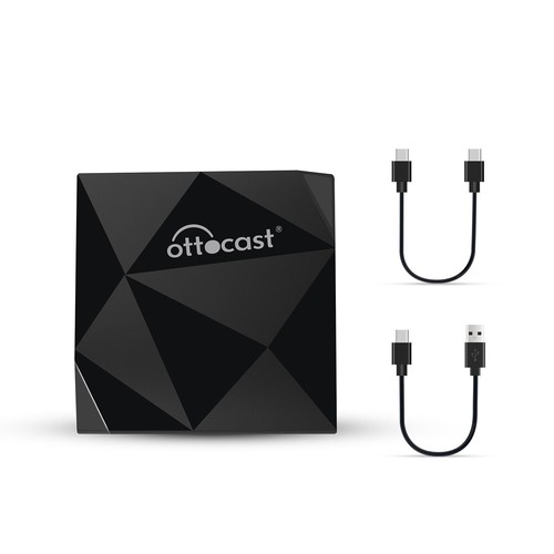 Ottocast U2 AIR Wired to Wireless Apple CarPlay Adapter w/GPS Navigation Player - Picture 13 of 14