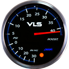 Revel VLS II 52MM Analog Boost Guage Up to 45 PSI - Boost Sending Unit Included
