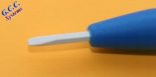 1x 0.4x1.8 Ceramic Tipped None Conductive Driver - Electronic Adjust, 3D Printer - Picture 2 of 2