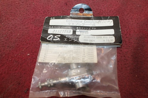 O.S 10 FSR CARBURETOR MODEL AIRPLANE BOAT CAR ENGINE R/C RADIO CONTROL NEW.10 OS