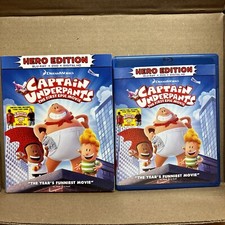 Captain Underpants Hero Edition Blu-ray, Slipcase. No Digital.