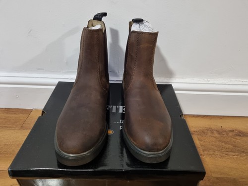 Grafters Brown Crazy Horse Chelsea Boot (M186WB)