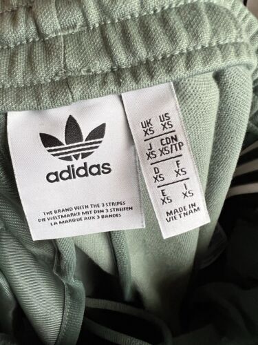 Adidas Pantaloni Tuta TrackPants Trousers Verde Bianco Taglia XS Uomo Men - Foto 6 di 9