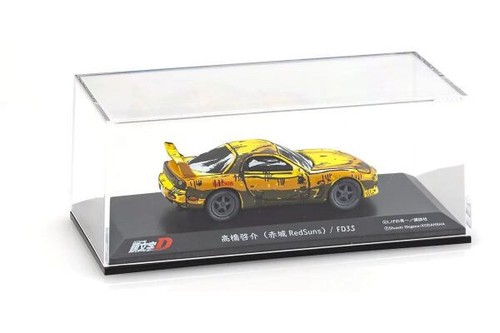 Kyosho 1/64 Die Cast INITIAL D Manga -SPRINTER-RX7 FD3S-RX7 FC3S (3 CARS) Set - Picture 8 of 8