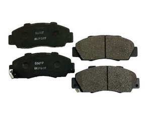 Front and Rear Brake Pad Kit Nissin for Acura CL Integra Honda Accord TL Prelude