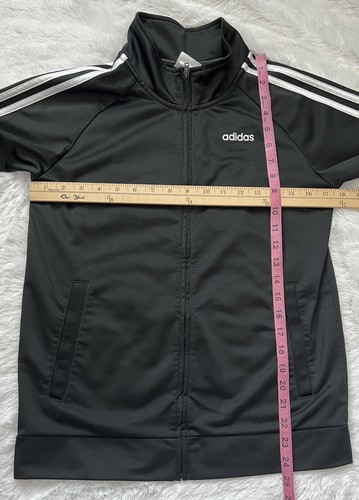 Boy Adidas Youth Boys Track Jacket color black size 14/16 - Picture 3 of 6