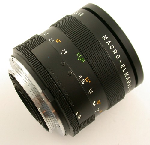 LEICA Macro-Elmarit-R 2,8/60 60mm f2,8 Germany adapt. M A7 EOS near mint top - Bild 6 von 8