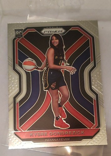2021 Panini Prizm WNBA Kysre Gondrezick Rookie Card RC #92 - Indiana Fever - Picture 2 of 11