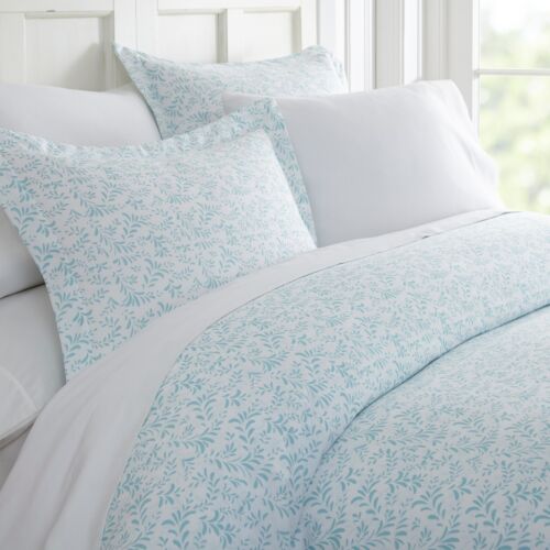 Kaycie Gray Fashion Collection 3 PC Burst of Vines Print Duvet Cover Set - Picture 2 of 4