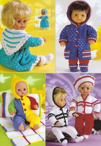622 Dolly Mixture knitting book in DK - dolls & premature babies - Picture 2 of 3