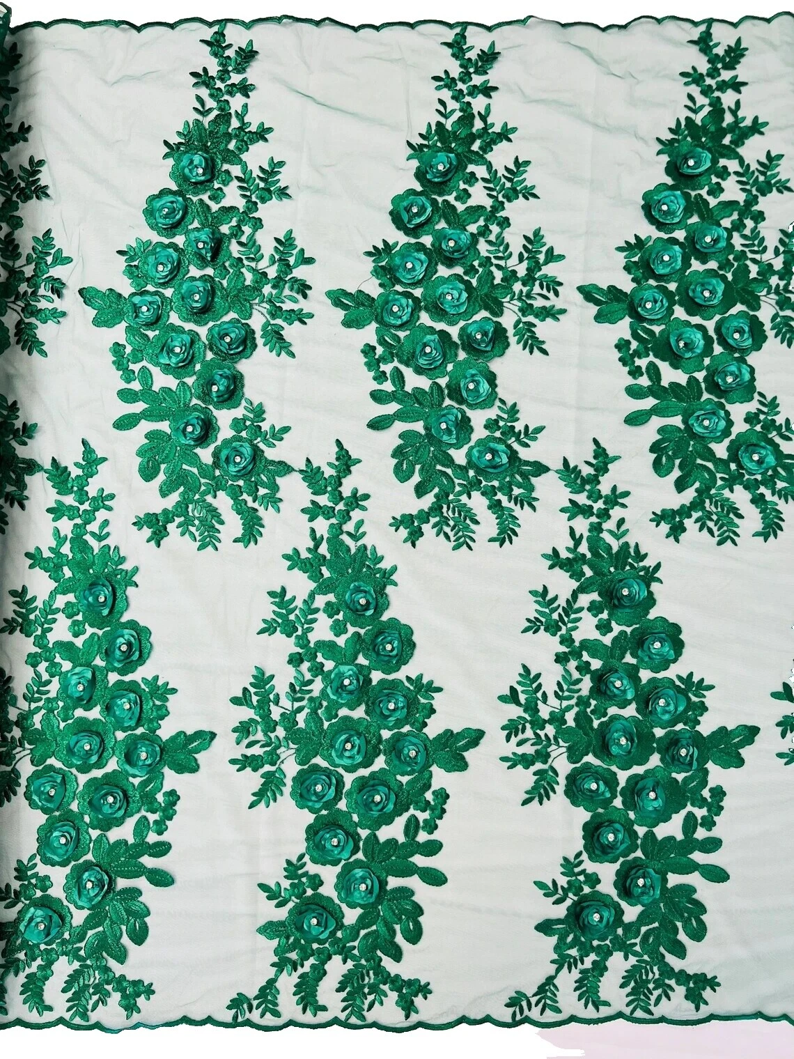 Beaded Floral Craft Fabrics